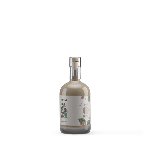 Destillerie Böhm | Cappusahna | Feiner Cappuccino-Sahnelikör | 0,5l