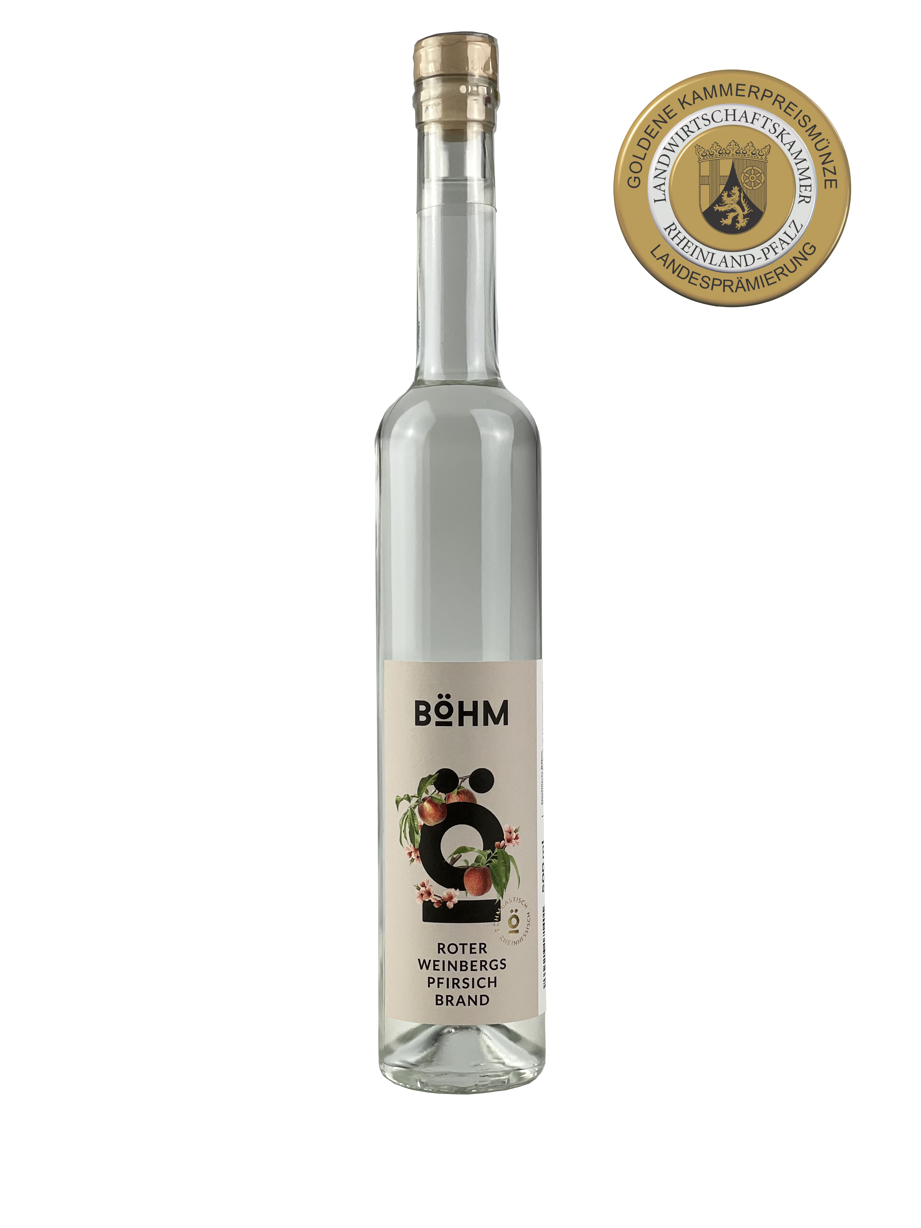 Roter Weinbergspfirsichbrand