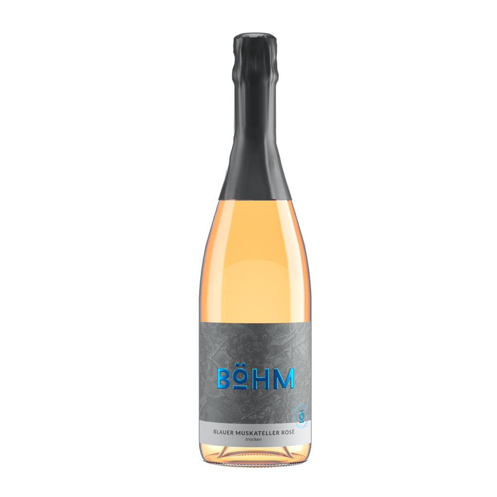 2022er Spiesheimer Blauer Muskateller Rosé Sekt b.A. trocken