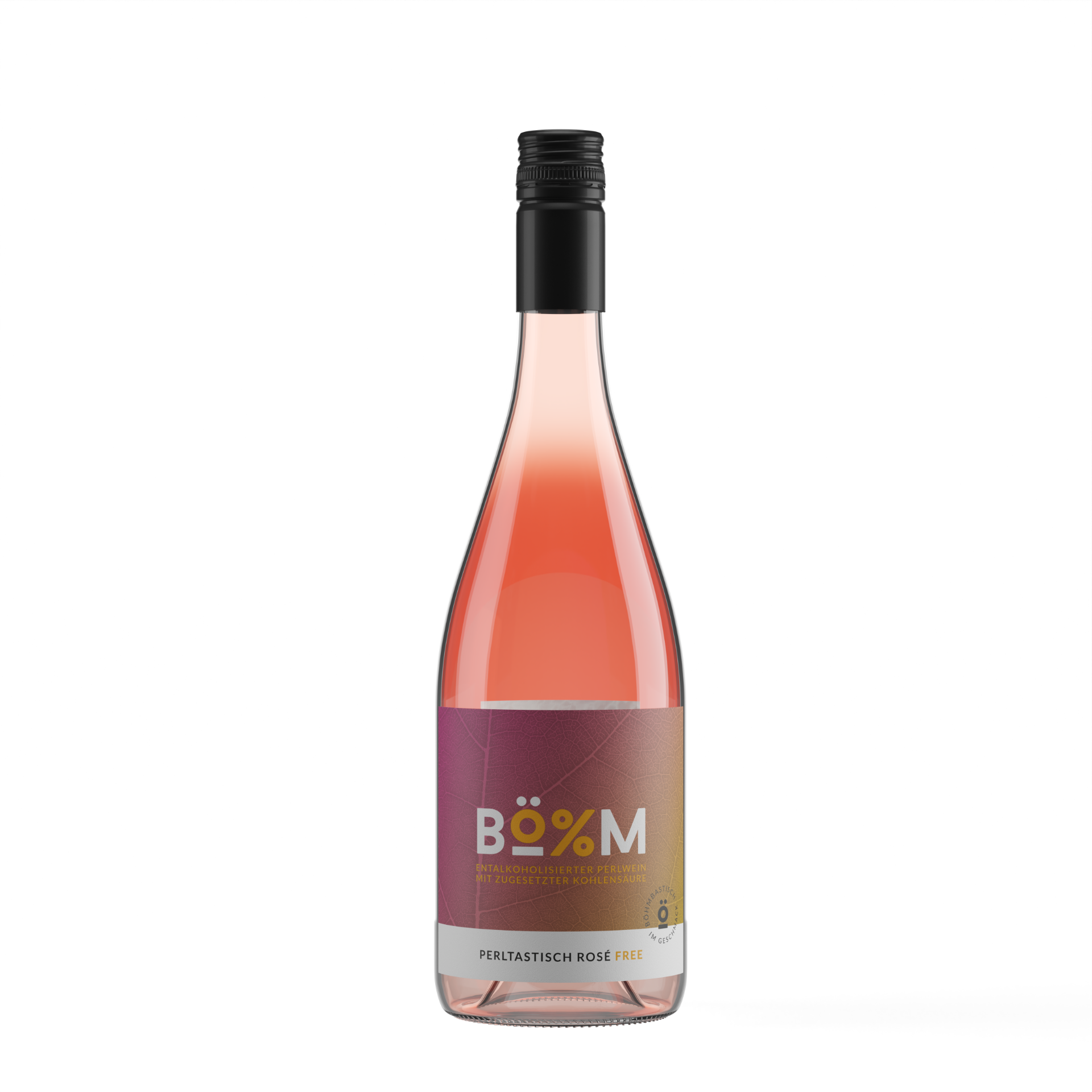 Perltastisch Rosé Free (entalkoholisierter Roséwein mit zugesetzter Kohlensäure)